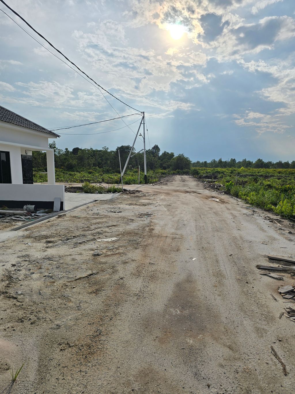 foto gerbang perumahan MAHASAKTI RESIDENCE tahap 1