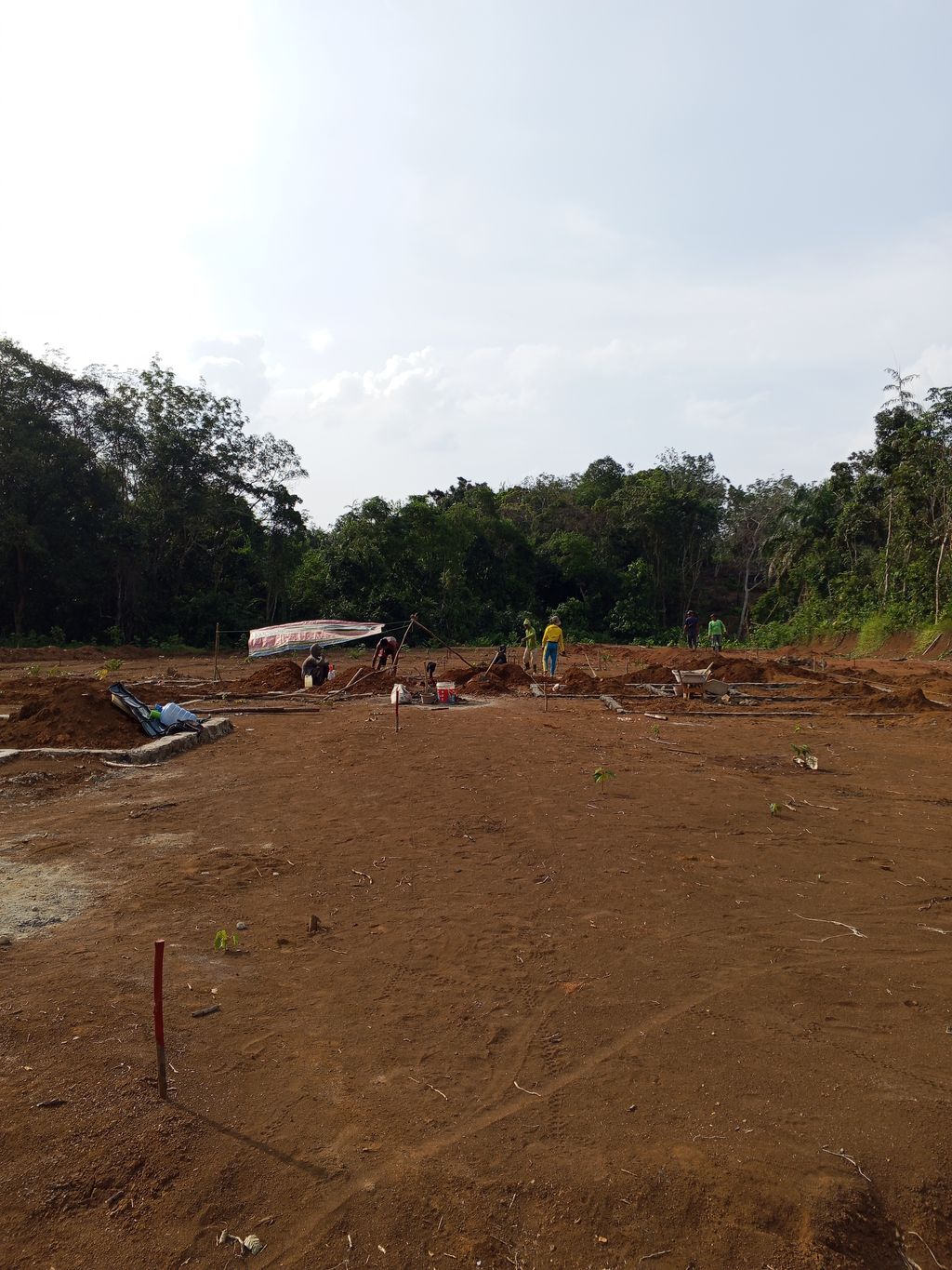 foto posisi tengah perumahan Sultan Residence