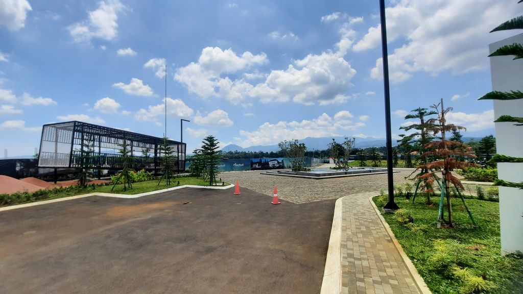 foto posisi tengah perumahan THE MUTIARA BOGOR - Cluster Pinehill