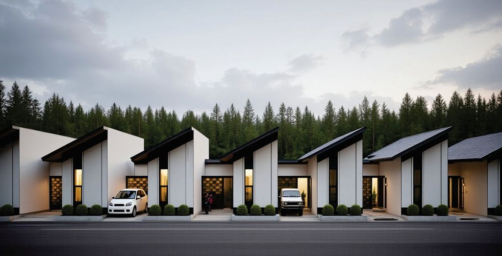 foto tampak rumah tipe 36/60 perumahan TAMAN BUKIT PAPANDAYAN