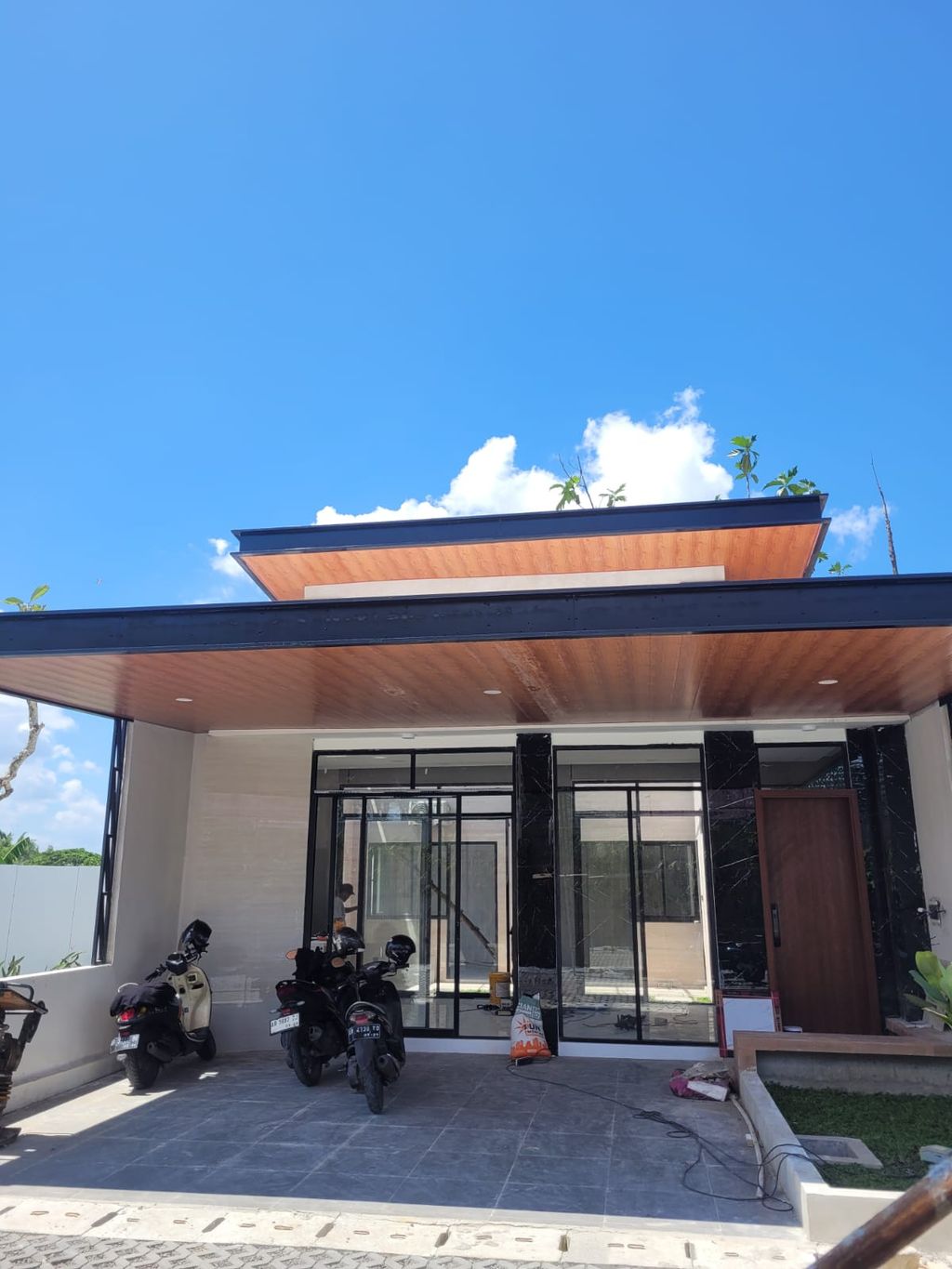 foto tampak rumah tipe Rumah 80 1 Lantai perumahan Nawasena Residence 2