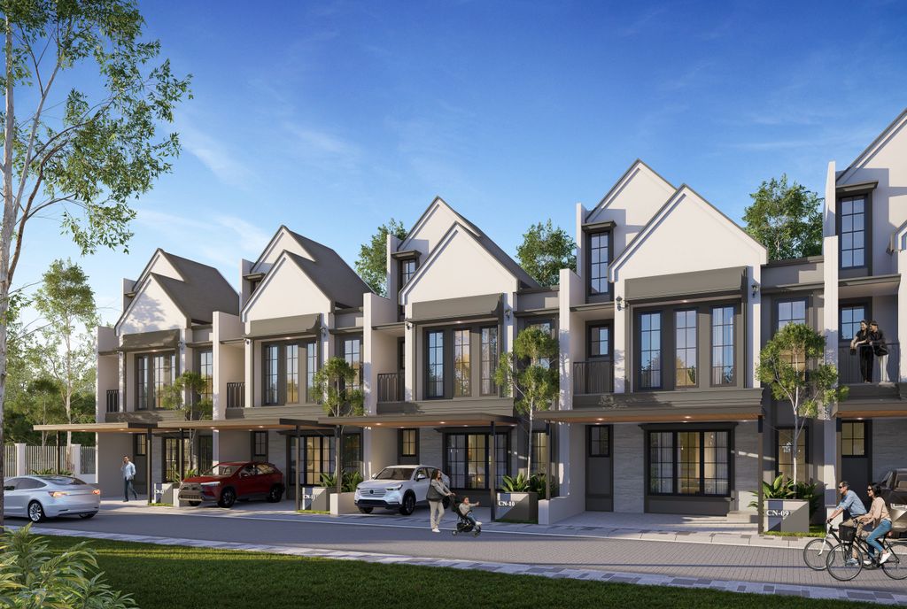 foto tampak rumah tipe Conifera 70 perumahan Metland Menteng