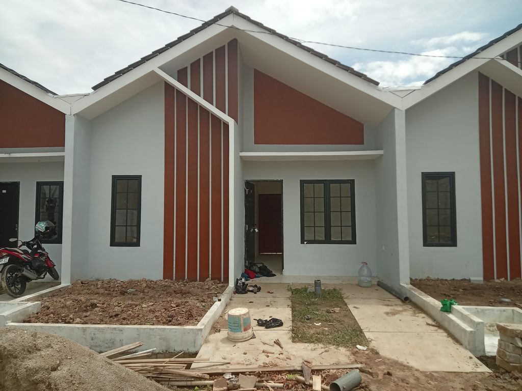 foto tampak rumah tipe 32/60 perumahan BUMI HARAPAN SEJAHTERA