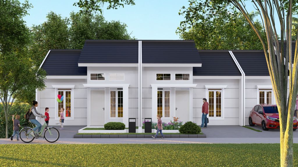 foto denah rumah tipe 30/60 perumahan PESONA KAHURIPAN 17