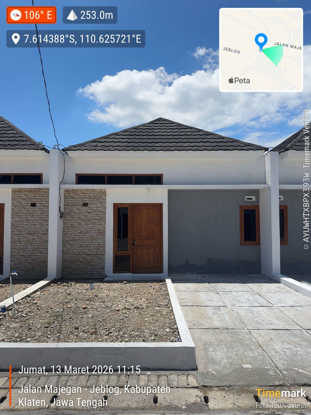 foto contoh rumah perumahan Griya Kencana Harmoni