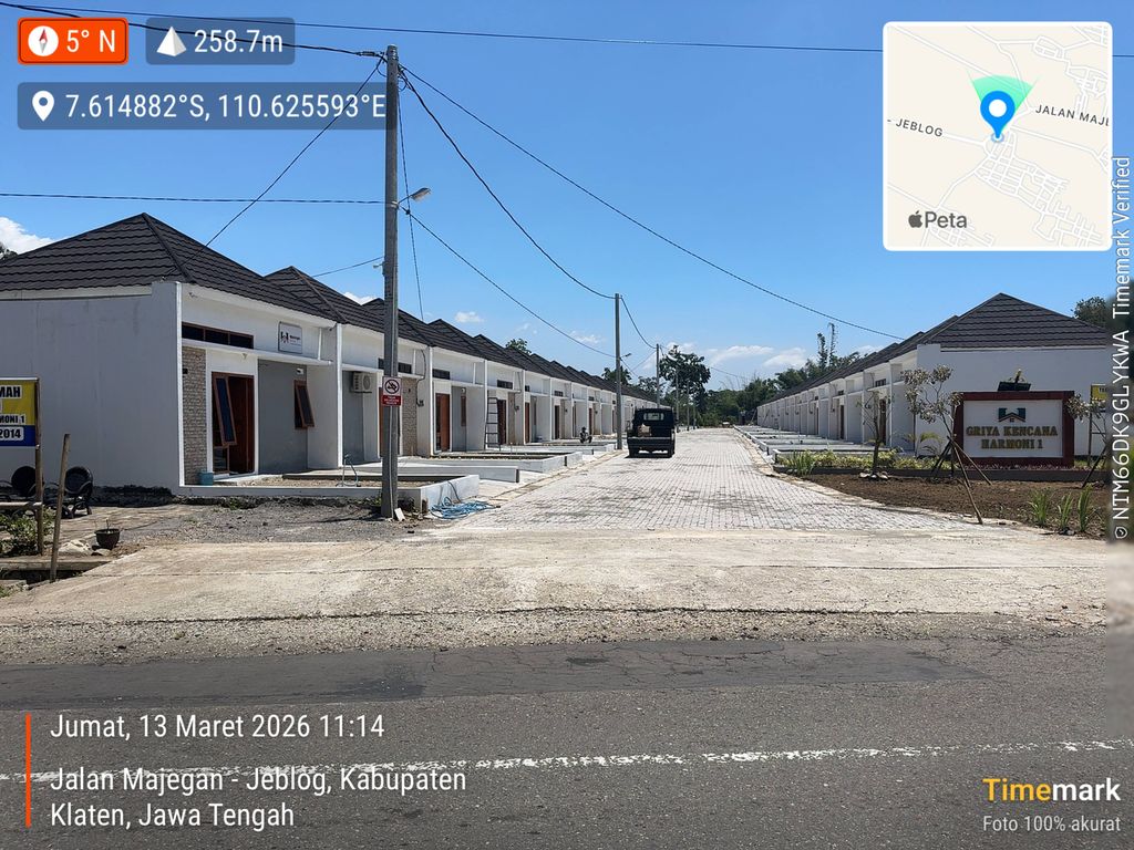 foto gerbang perumahan Griya Kencana Harmoni