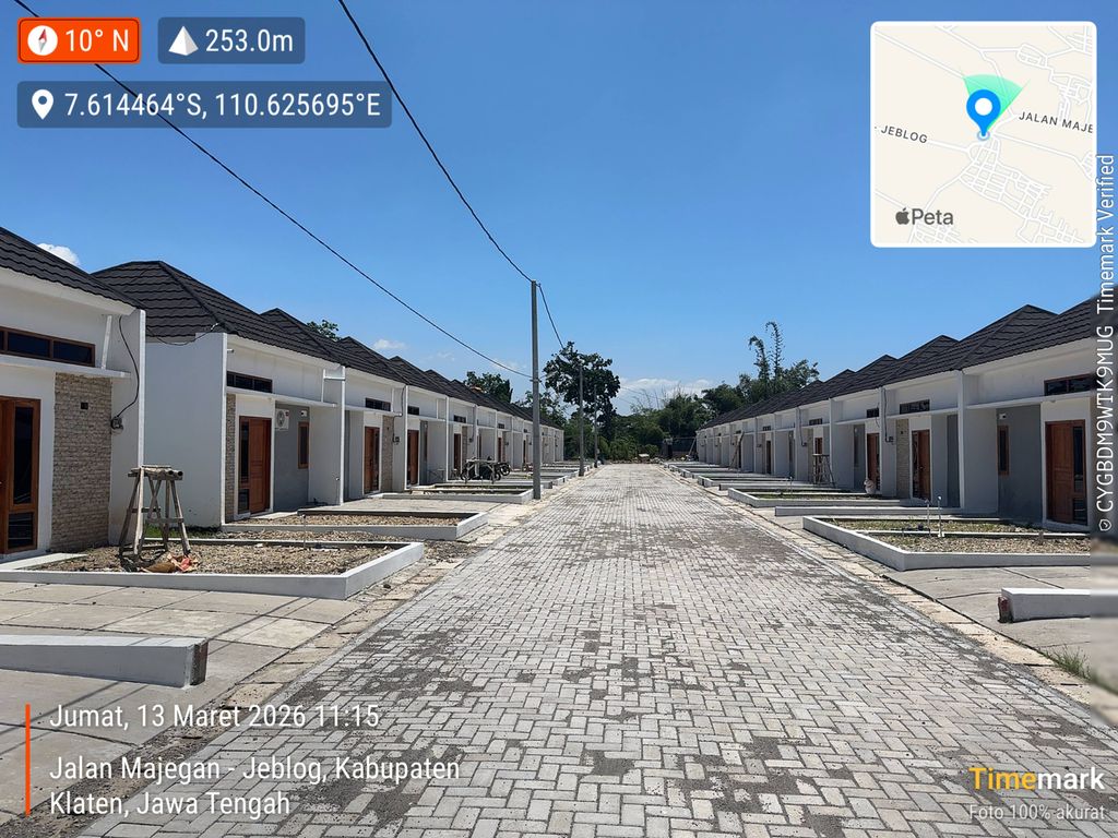 foto posisi tengah perumahan Griya Kencana Harmoni