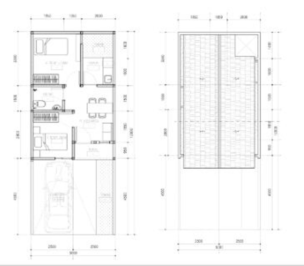 foto denah rumah tipe BLOSSOM PRIME STANDAR perumahan ROYAL BLOSSOM