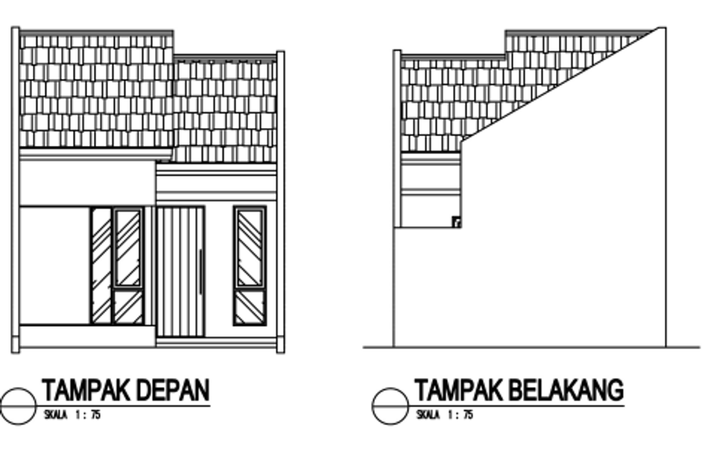 foto tampak rumah tipe Chelsea Standar perumahan PURI JAYA 26