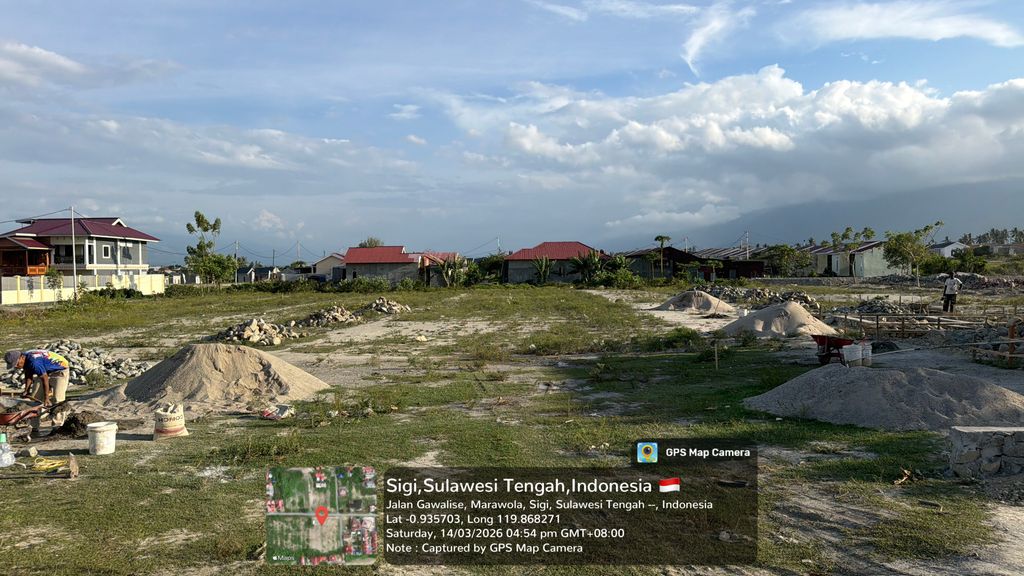foto posisi tengah perumahan PURI TINGGEDE VILLAGE