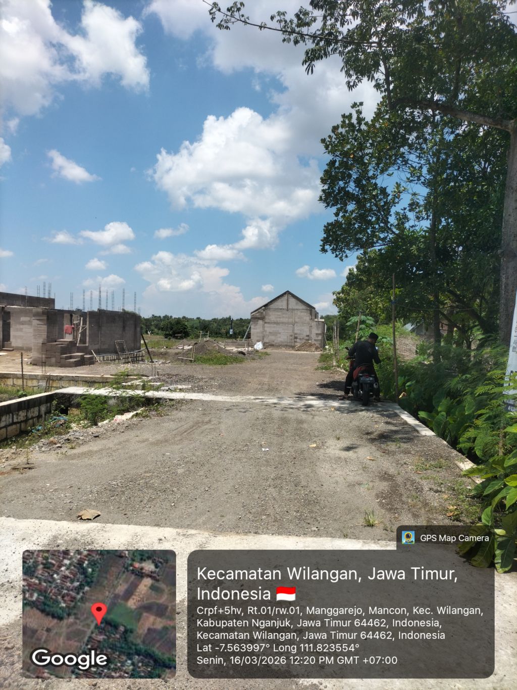 foto gerbang perumahan KAESA MANGGAR ASRI