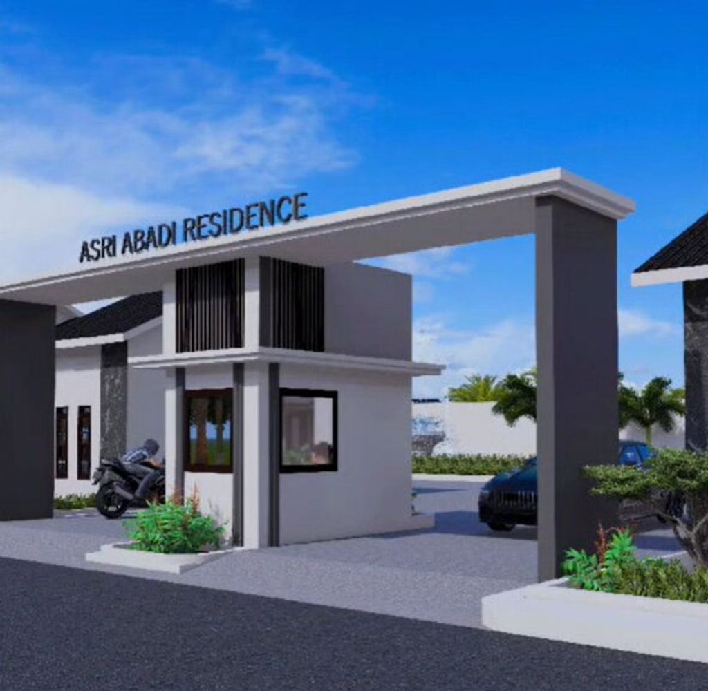 foto gerbang perumahan ASRI ABADI RESIDENCE
