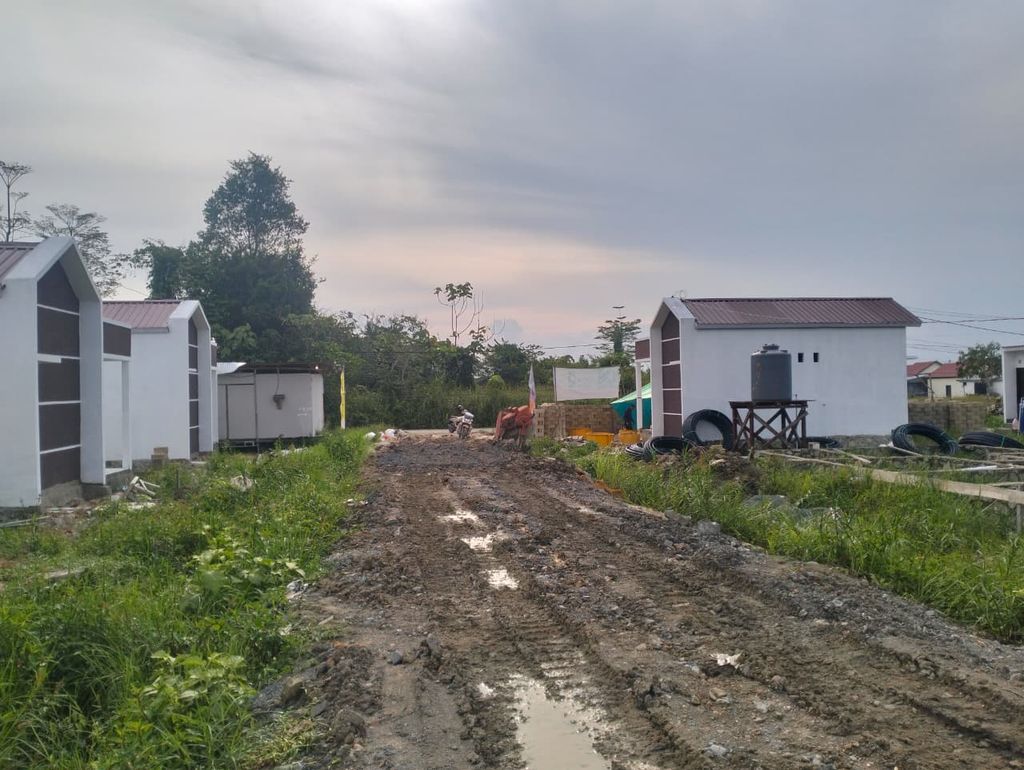 foto denah rumah tipe 36/120 perumahan Daisy Residence