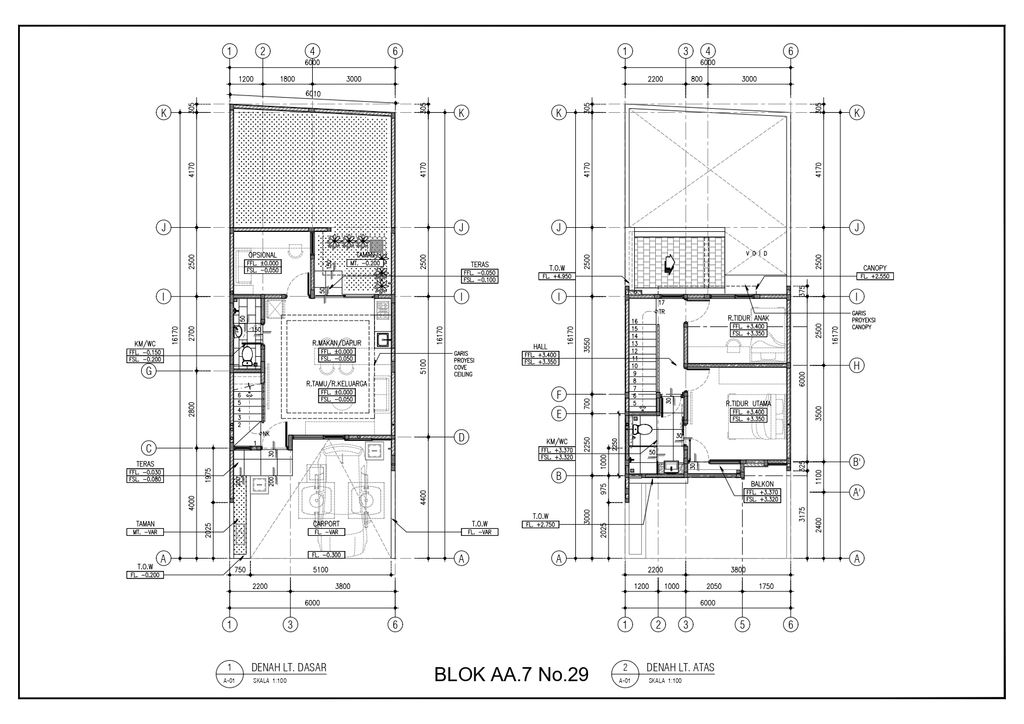 foto denah rumah tipe 89 (89/98) Orlens perumahan KOTA WISATA ECOVIA