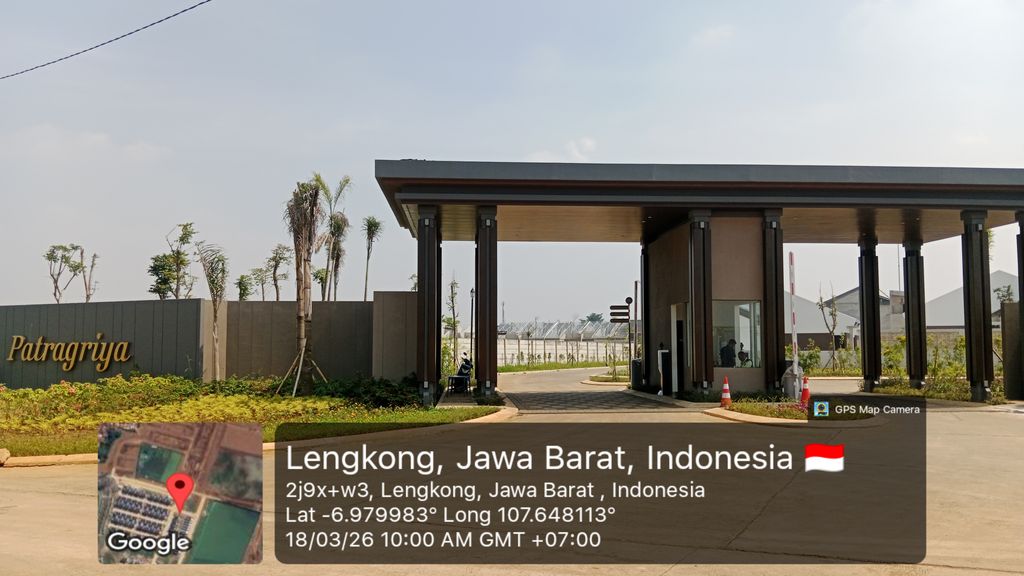 foto gerbang perumahan Podomoro Park Bandung (Hinoki dan Hanami)