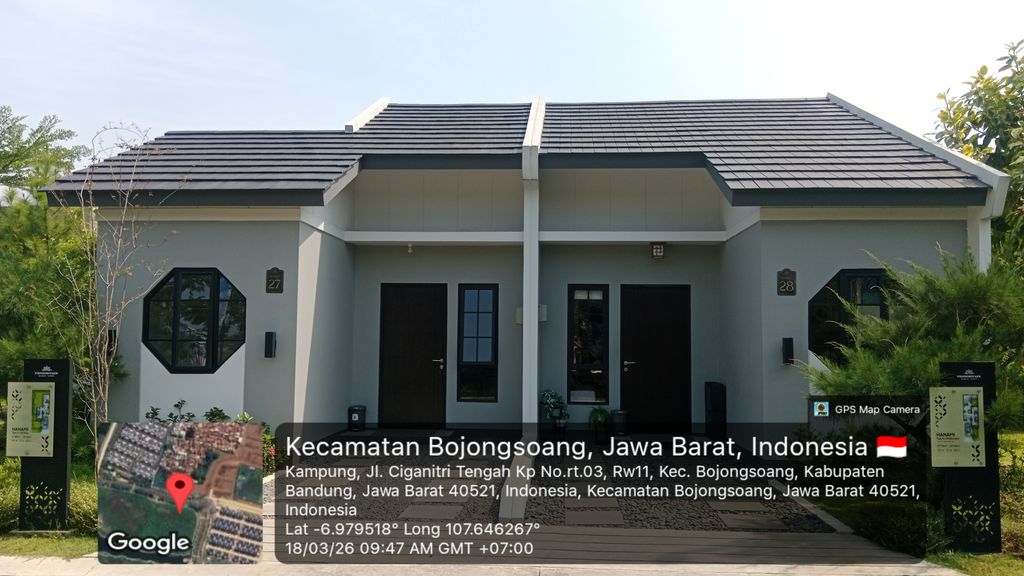 foto contoh rumah perumahan Podomoro Park Bandung (Hinoki dan Hanami)