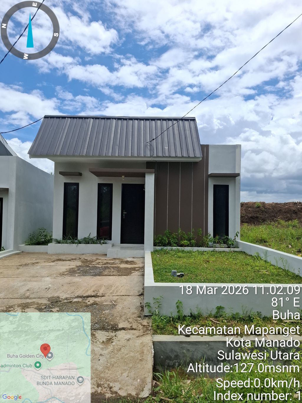 foto contoh rumah perumahan BUHA GOLDEN CITY