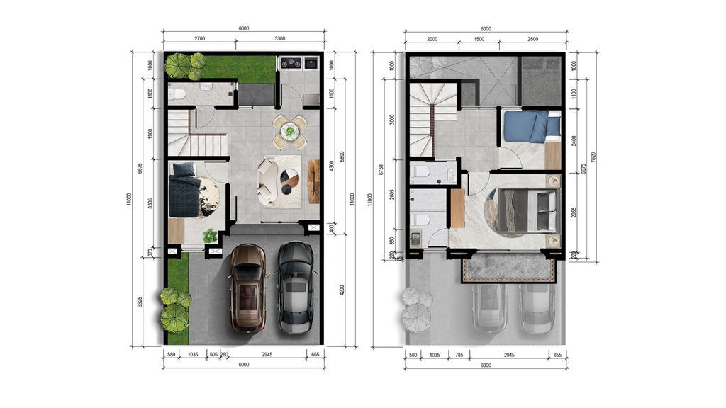 foto denah rumah tipe BLIZZARD PREMIERE NH1 (HOOK) perumahan MANSION NINE