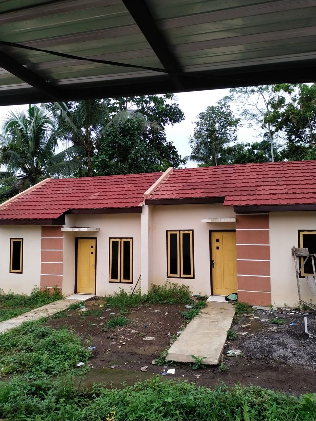 foto tampak rumah tipe Amarylis perumahan Grand Puri Laras