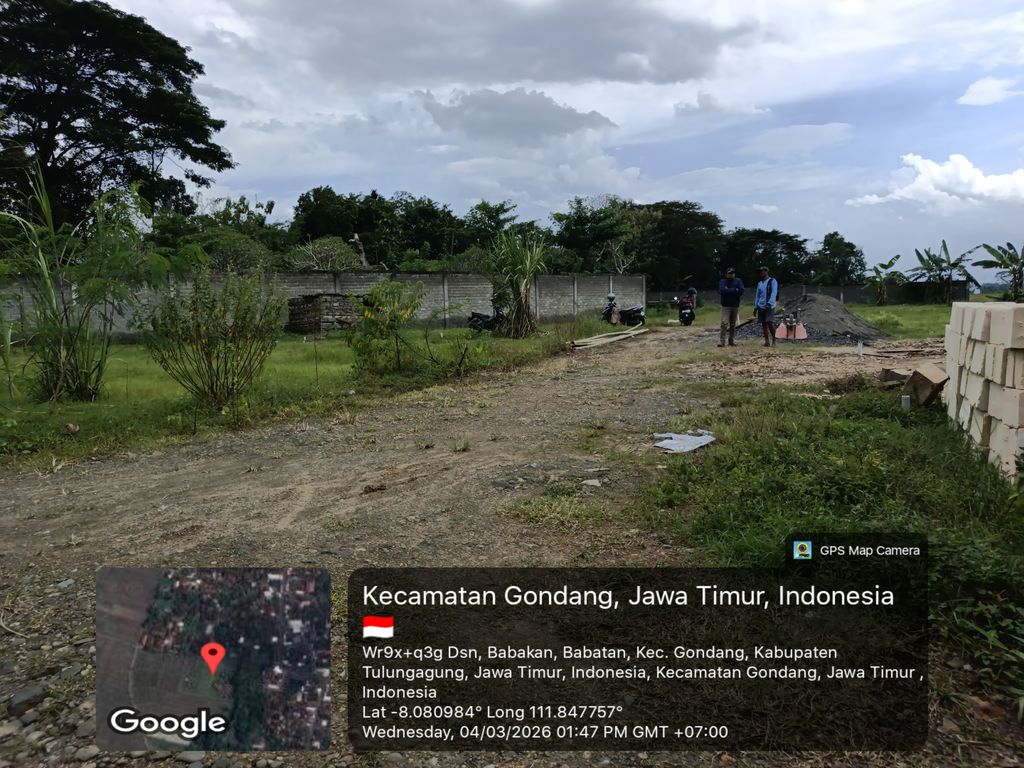 foto posisi tengah perumahan Rahayu Gondang Permai