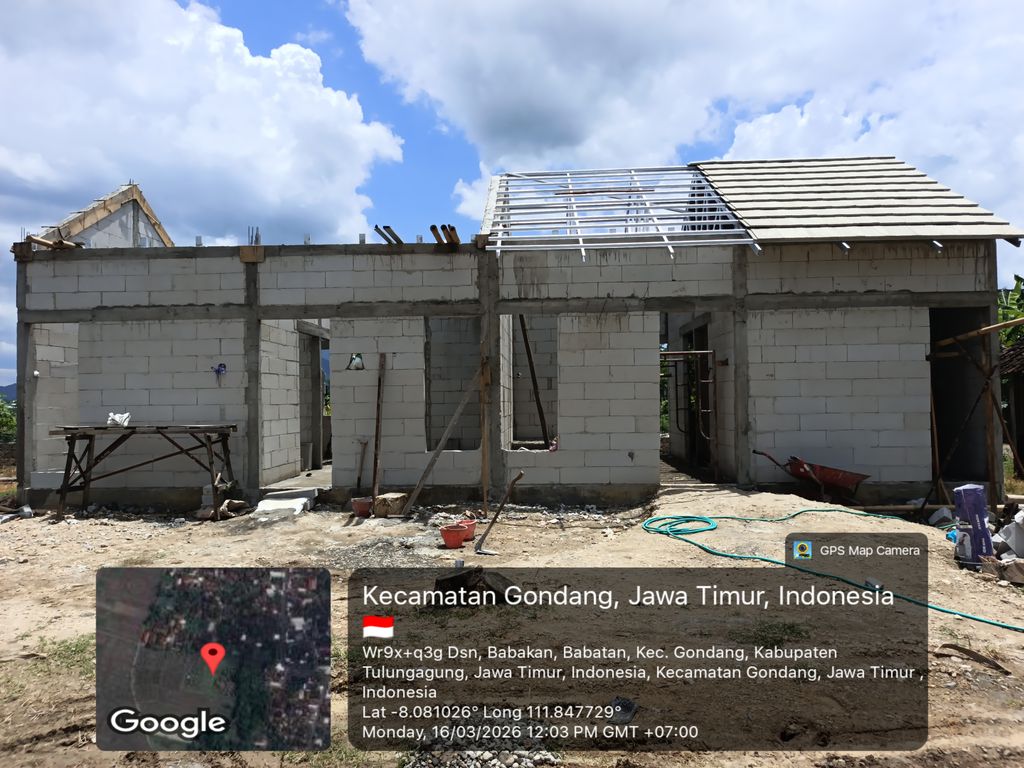 foto contoh rumah perumahan Rahayu Gondang Permai
