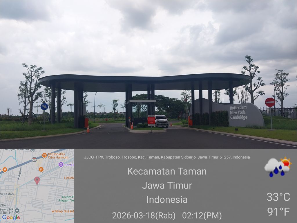 foto gerbang perumahan CITRAHARMONI - CLUSTER CAMBRIDGE 3