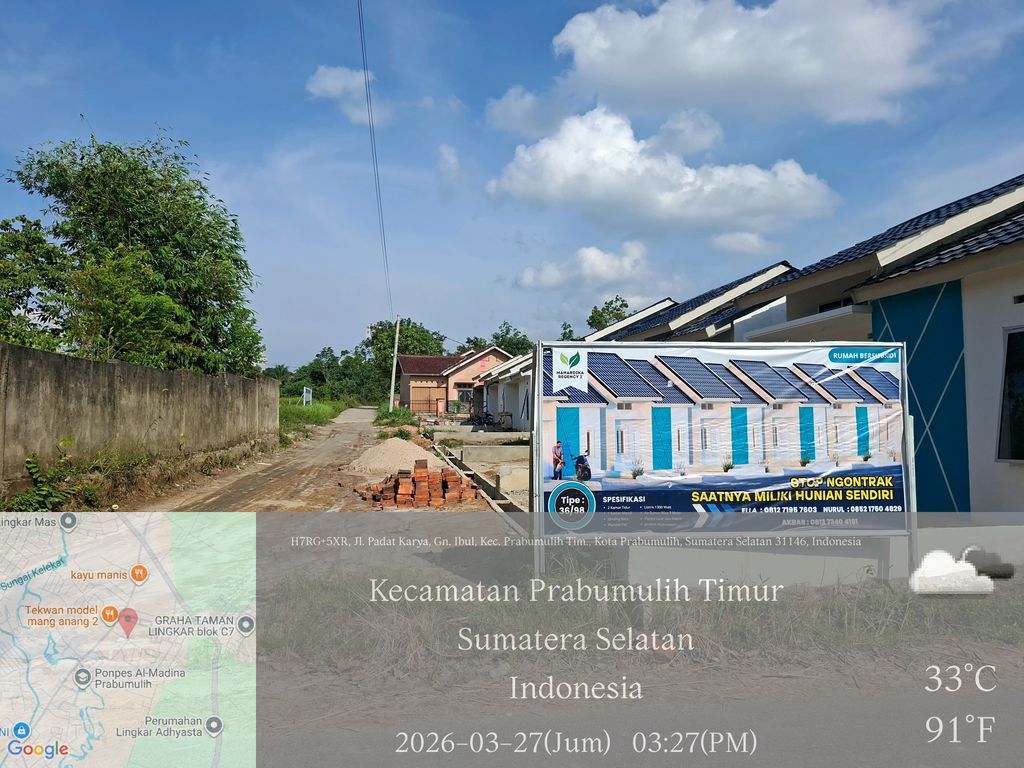 foto gerbang perumahan MAHARDIKA REGENCY 2