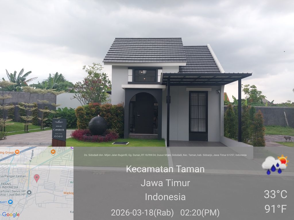 foto posisi tengah perumahan CITRAHARMONI - CLUSTER CAMBRIDGE 3