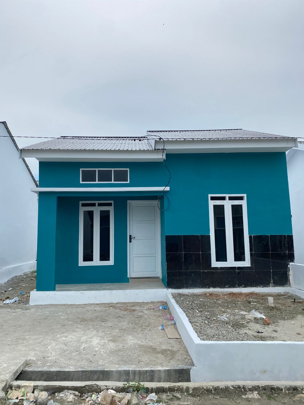 foto tampak rumah tipe 36/98 perumahan GREEN ANDARA 6