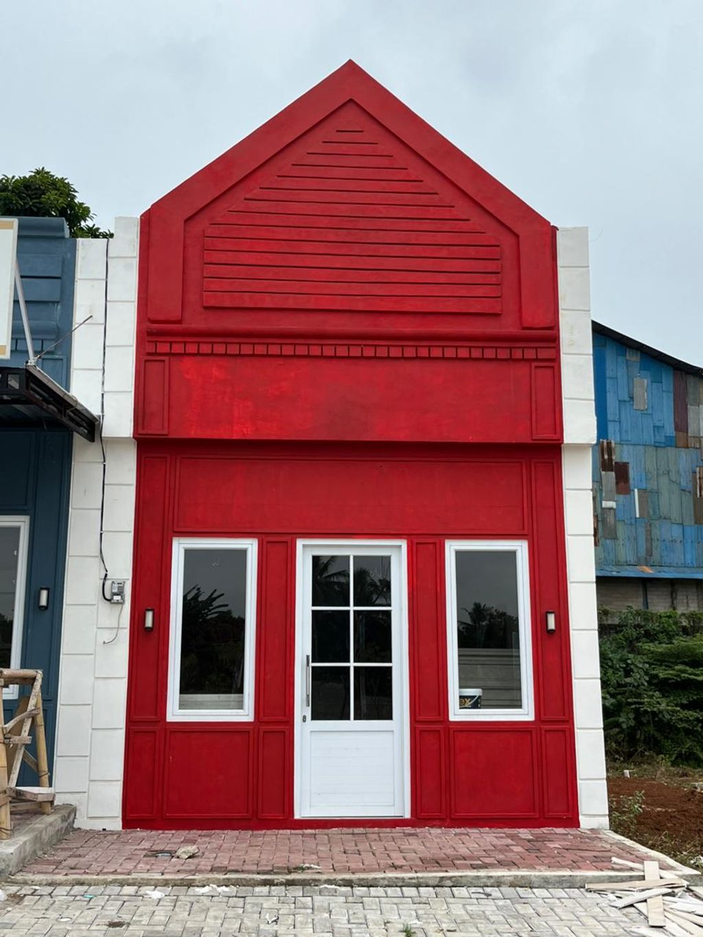 foto tampak rumah tipe Ruko RA perumahan Sepang Mountain Residence 2
