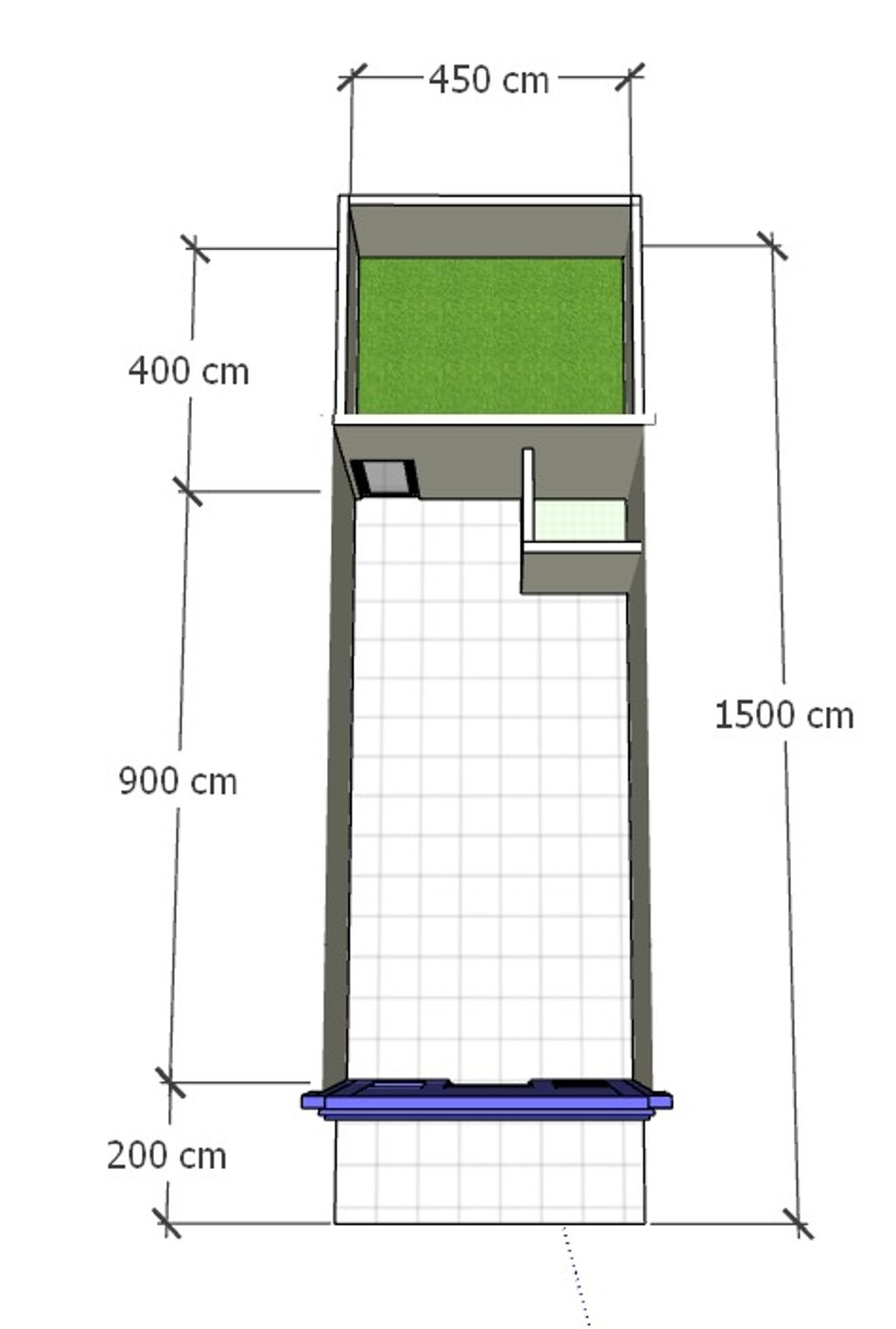 foto denah rumah tipe Ruko RA perumahan Sepang Mountain Residence 2