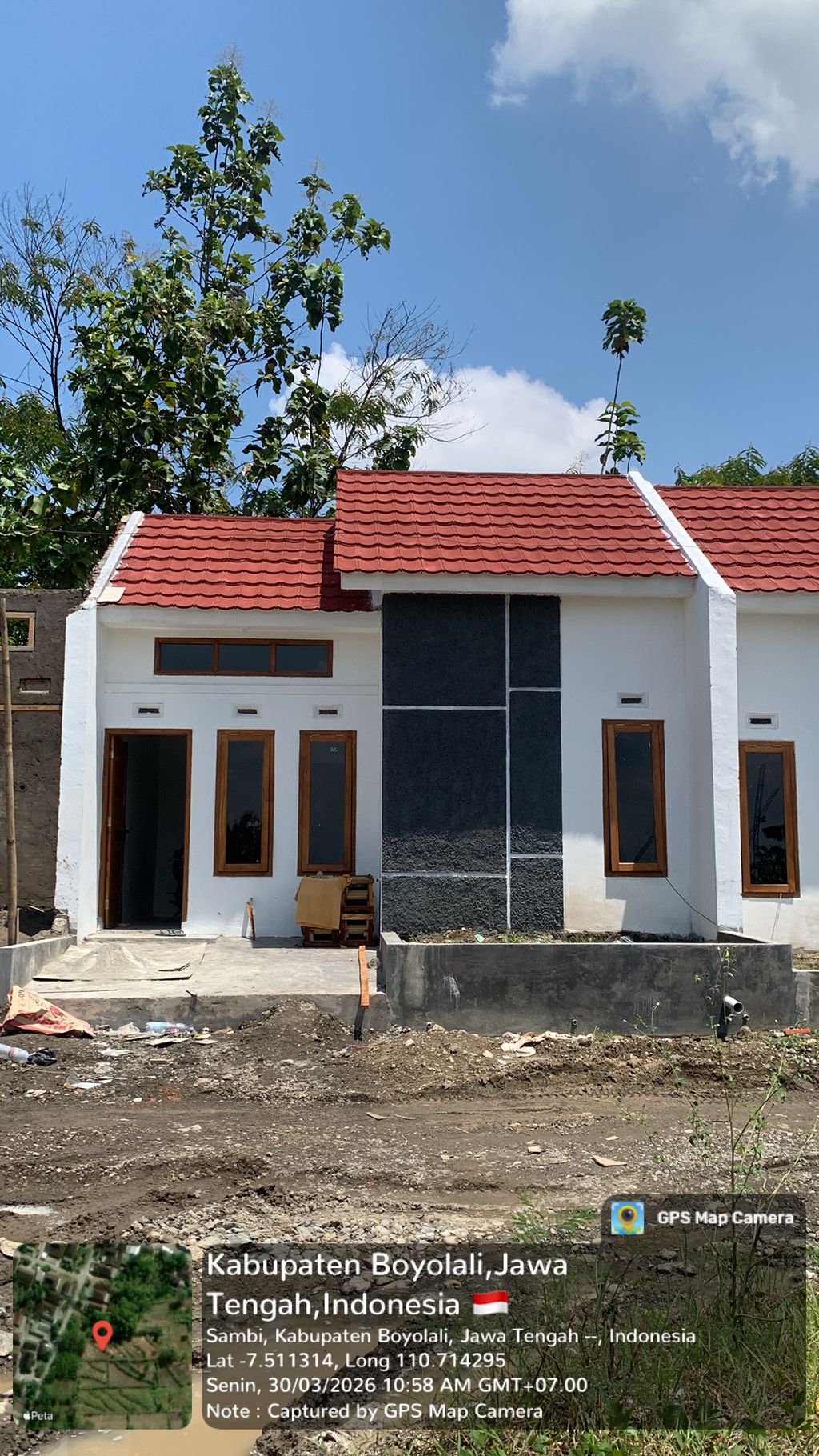 foto contoh rumah perumahan Griya Swastama Cengklik