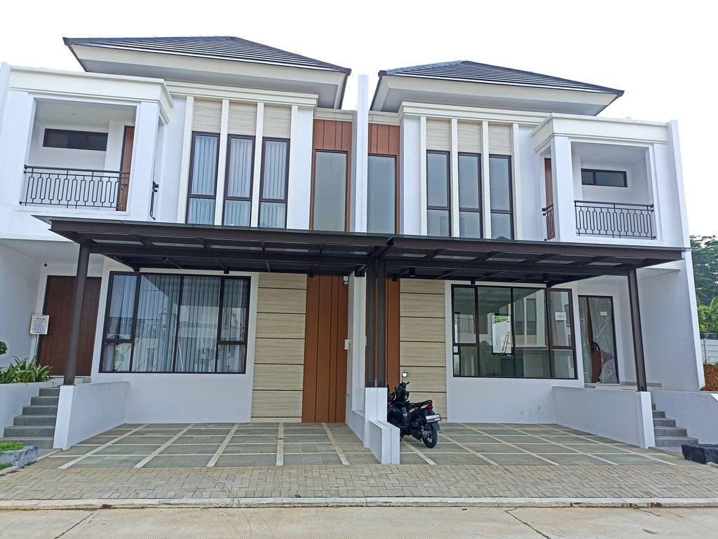 foto denah rumah tipe KPN VII/20 perumahan KEMANG PERMATA NEO
