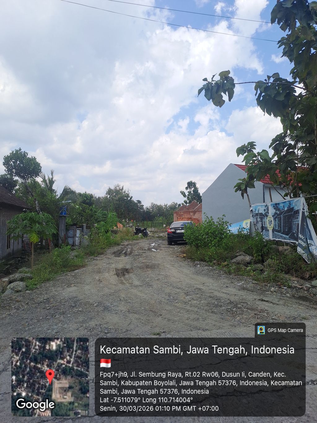 foto gerbang perumahan Griya Swastama Cengklik