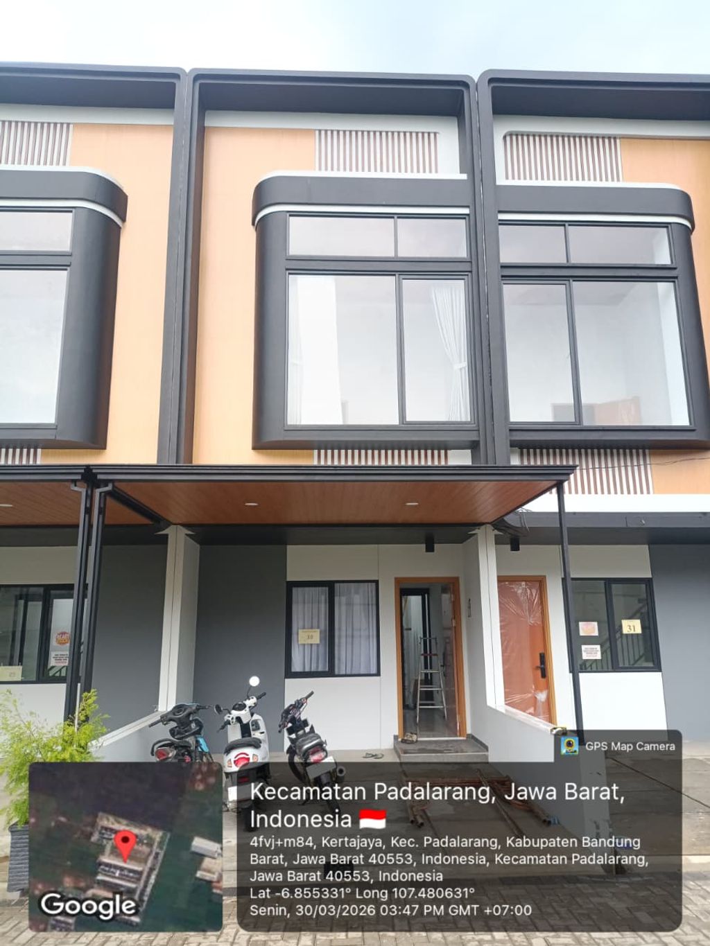 foto denah rumah tipe 50 Compact Minimalis HC (568) perumahan Cluster Everton