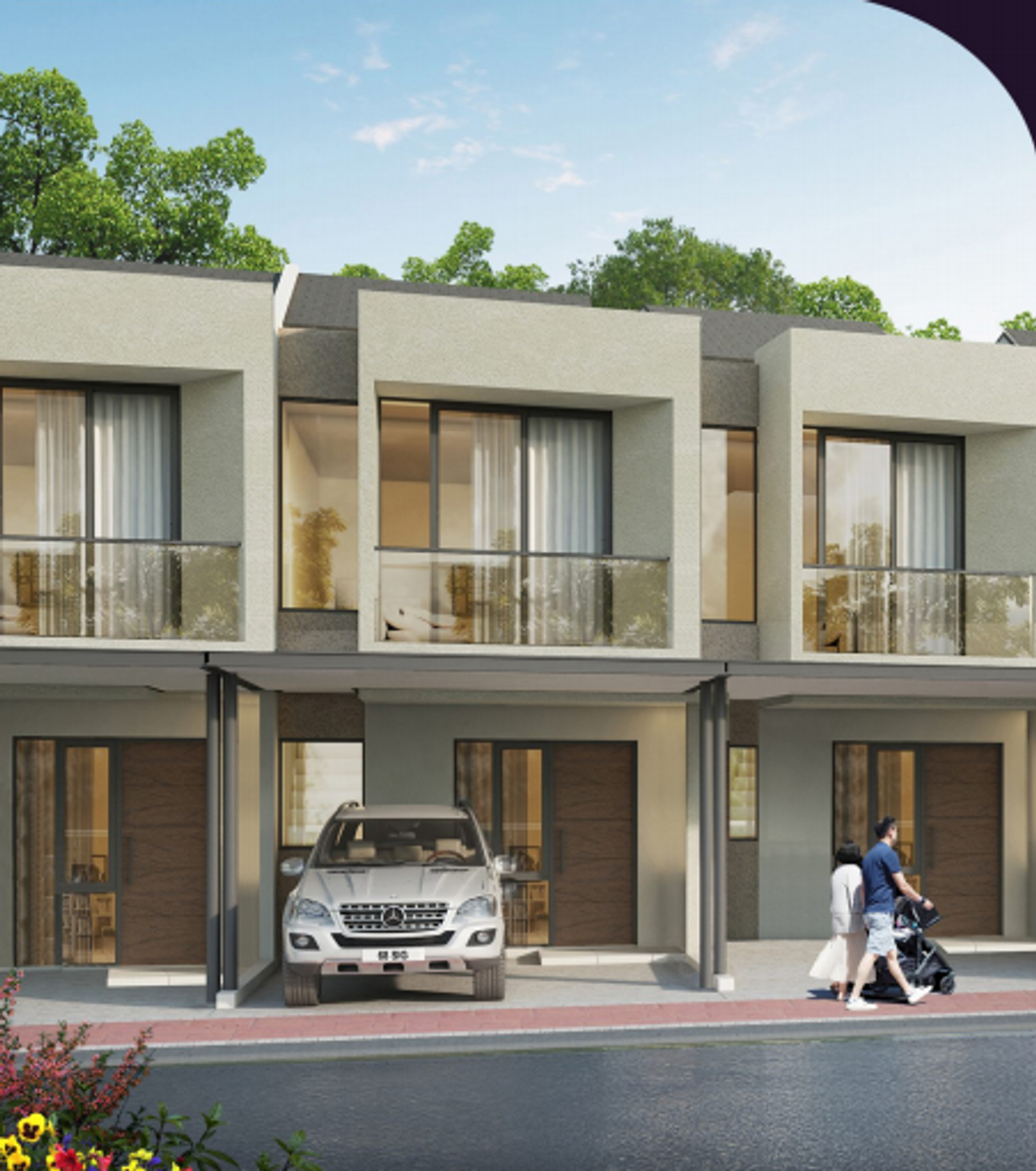 foto tampak rumah tipe BROWN HOEK perumahan RUMAH MILENIAL NEW