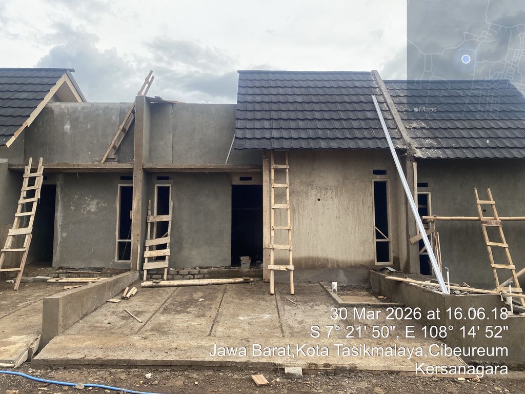 foto posisi tengah perumahan MEDINA RESIDENCE BANTARGEDANG