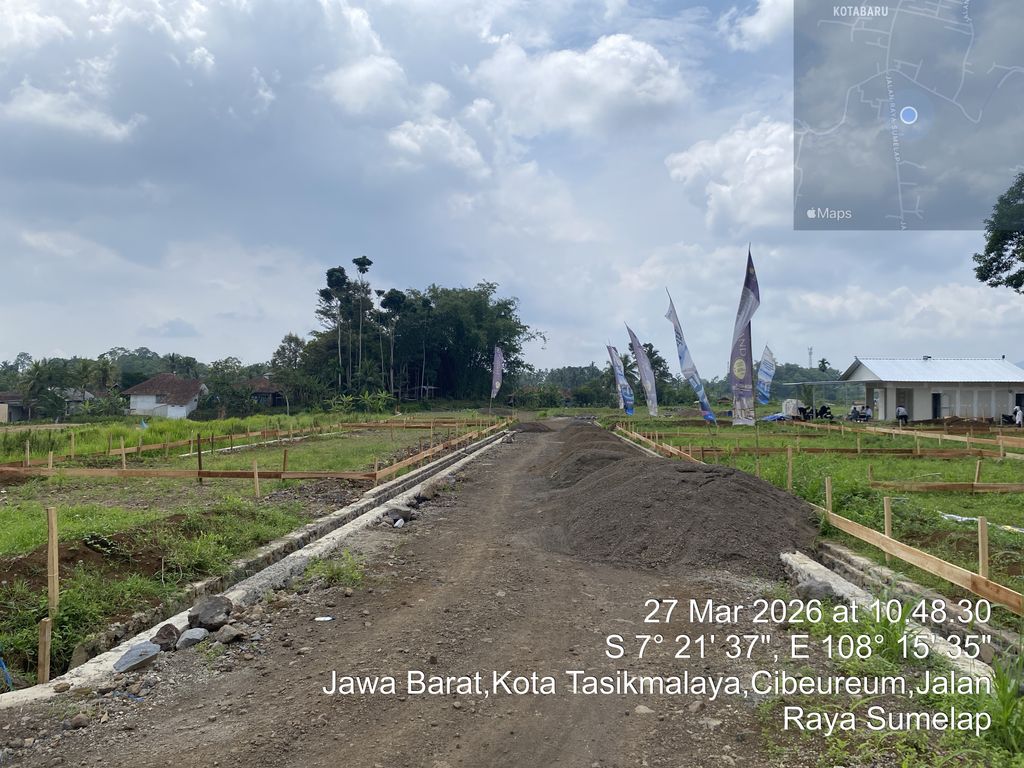 foto contoh rumah perumahan MEDINA LAND