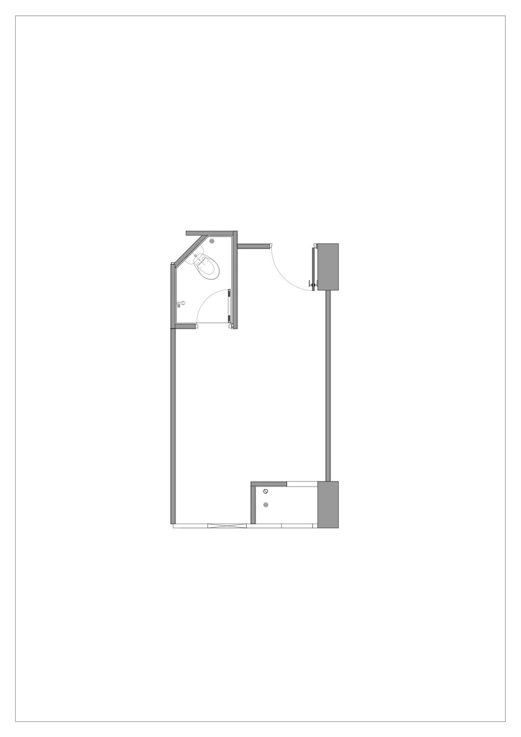 foto denah rumah tipe STUDIO I perumahan Grand Kamala Lagoon