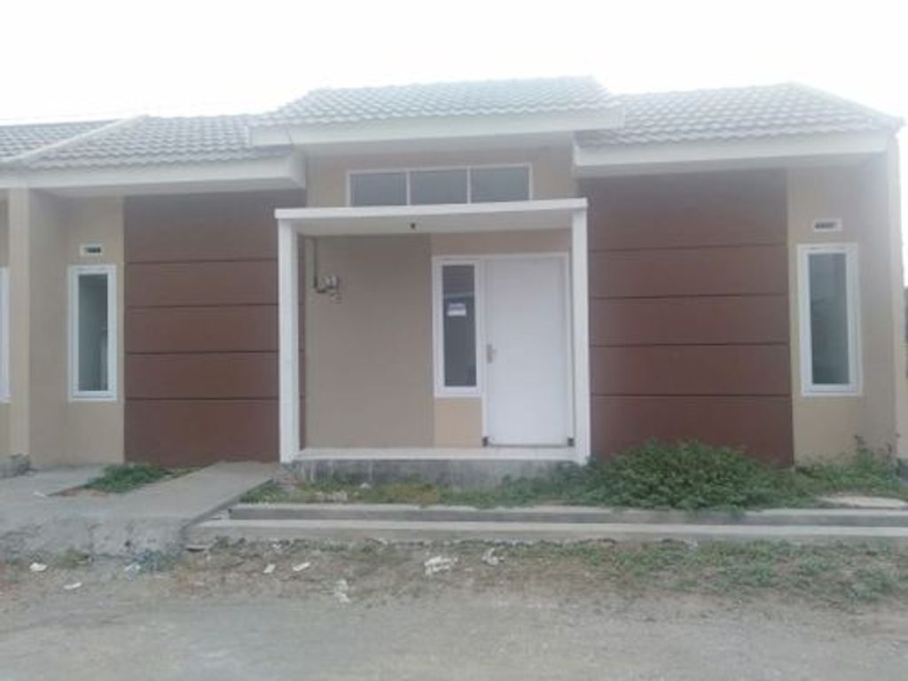 foto tampak rumah tipe 33 perumahan GRAND EMERALD PURI TAHAP 2