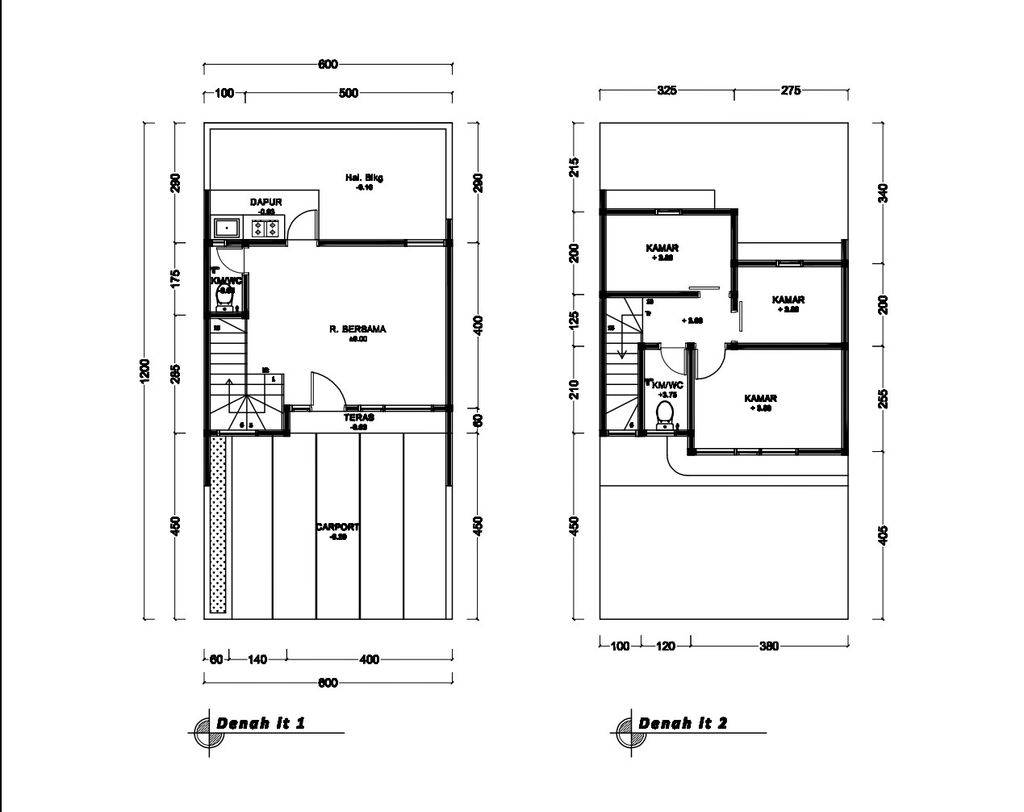 foto tampak rumah tipe 57 Compact High Ceiling (3KT) (612) perumahan G-Land Ciwastra Park 2