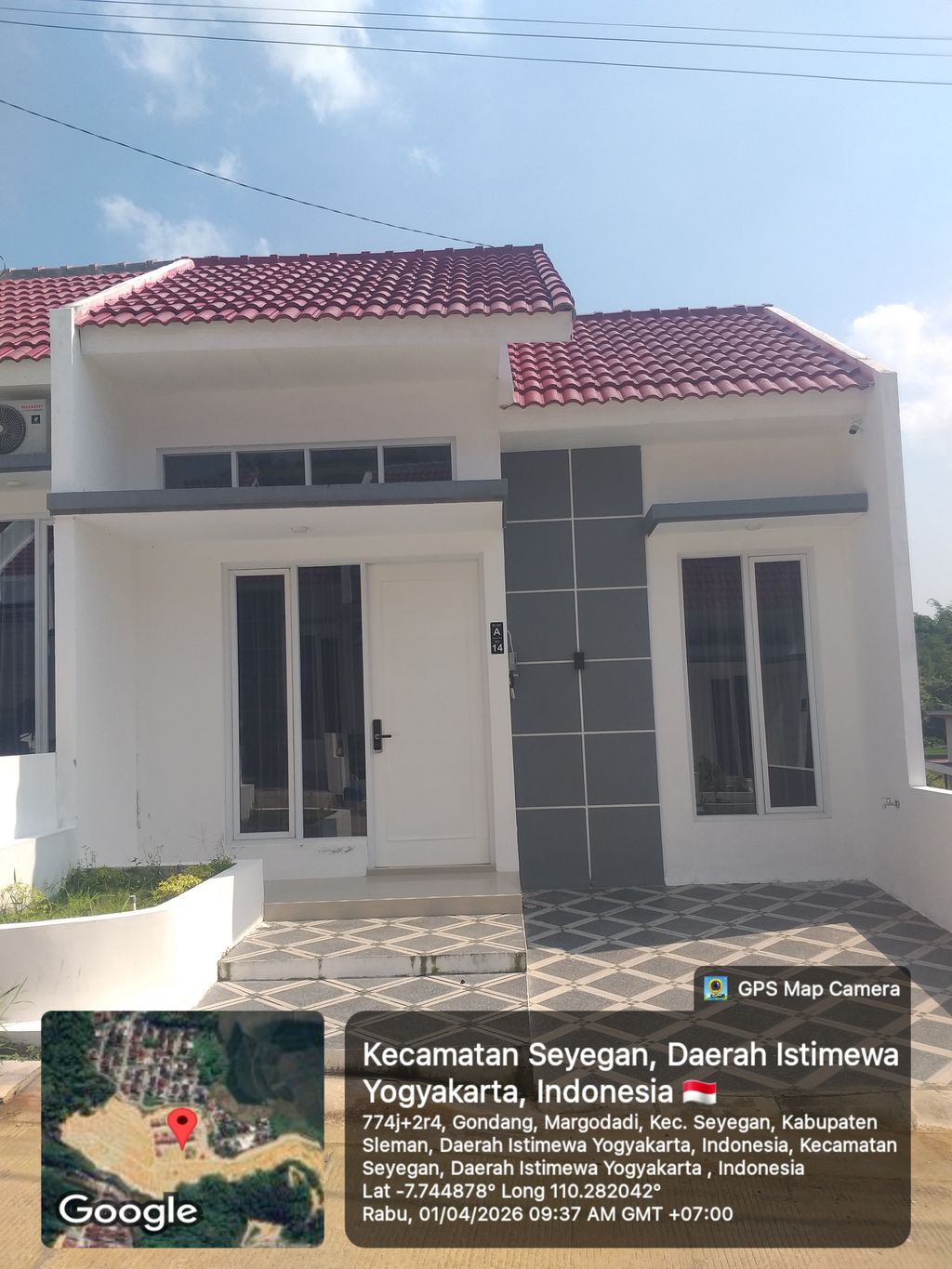 foto contoh rumah perumahan Pesona Indah Taman Asri