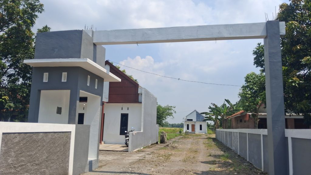 foto gerbang perumahan Griya Permata Sejahtera