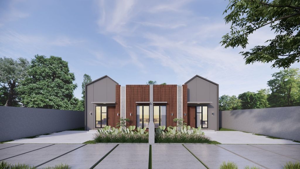 foto tampak rumah tipe TAPAK perumahan AMPERA LAND TAHAP 2