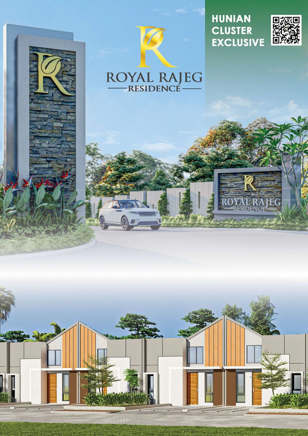 foto tampak rumah tipe Rumah Komersil 36/72 perumahan ROYAL RAJEG RESIDENCE