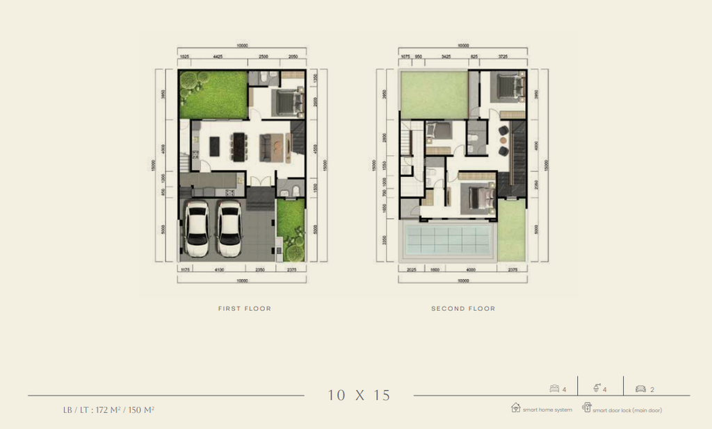 foto denah rumah tipe SIGNATURE - MTG perumahan PERUMAHAN CITRA CITY SENTUL KAWASAN PREMIUM
