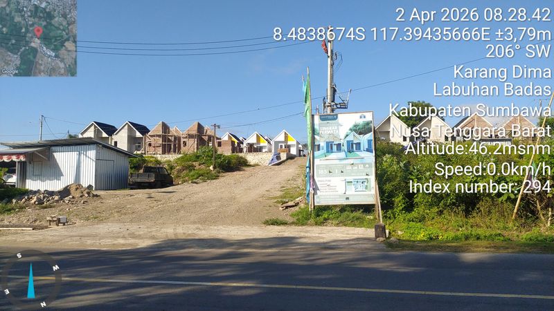 foto gerbang perumahan LINGKAR PERMATA RESIDENCE