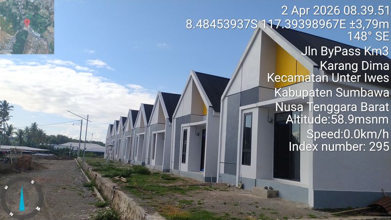 foto posisi tengah perumahan LINGKAR PERMATA RESIDENCE