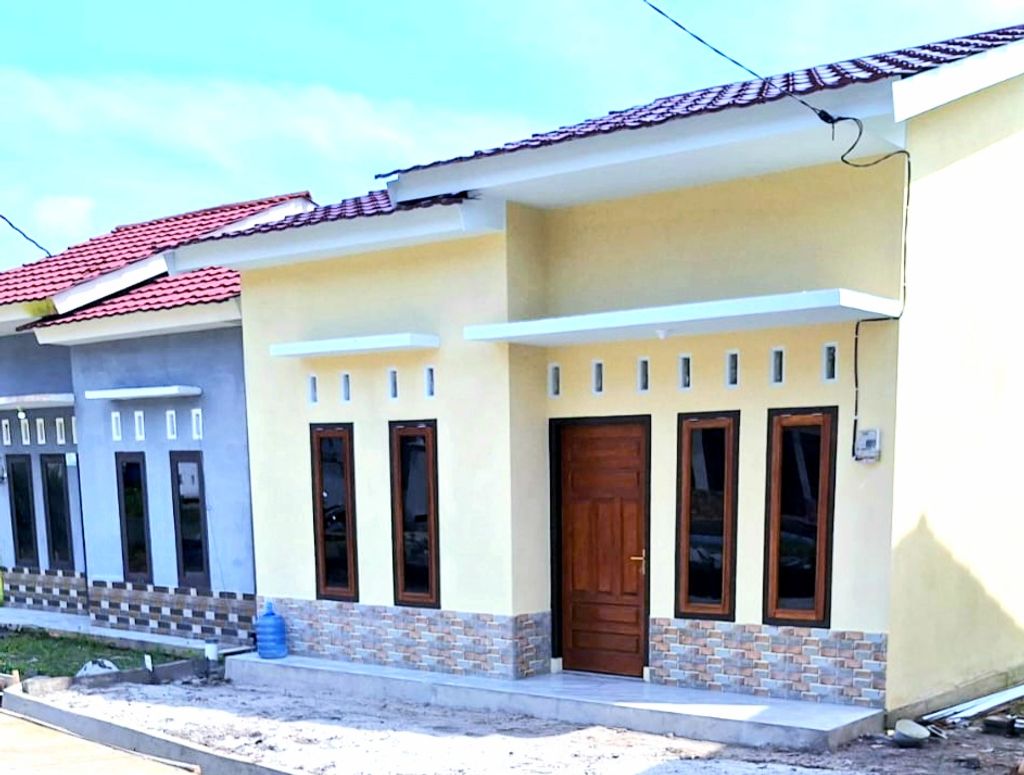 foto tampak rumah tipe 36/100M perumahan PERUMAHAN SATAM GREEN GARDEN