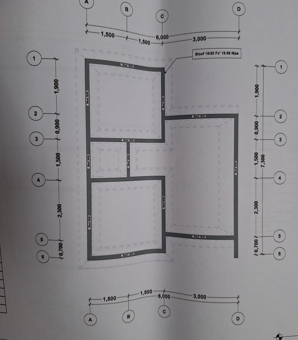 foto denah rumah tipe 36/100M perumahan PERUMAHAN SATAM GREEN GARDEN